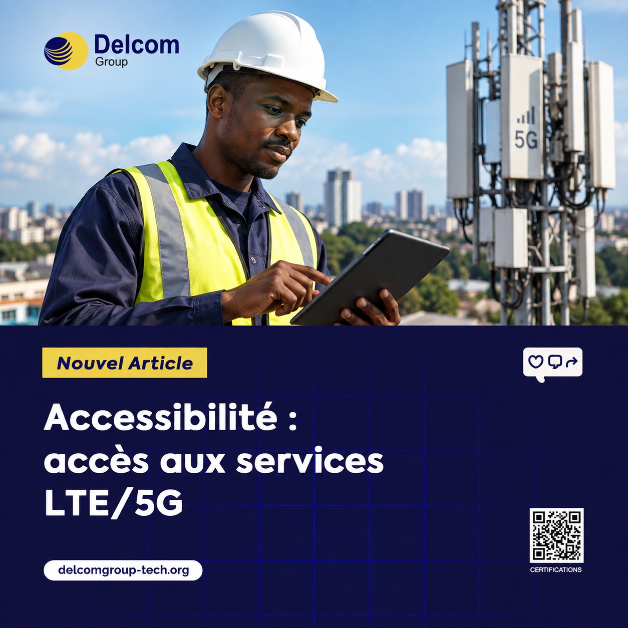 Accessibilité : accès aux services LTE/5G L'ingénierie de l'accessibilité globale LTE/5G : modélisation de la chaîne de signalisation bout en bout et métriques 3GPP / ETSI