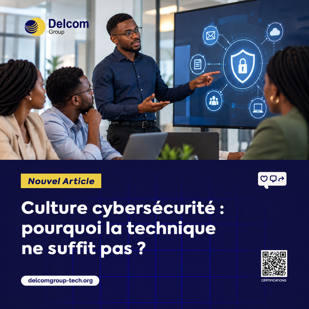 Culture cybersécurité : pourquoi la technique ne suffit pas