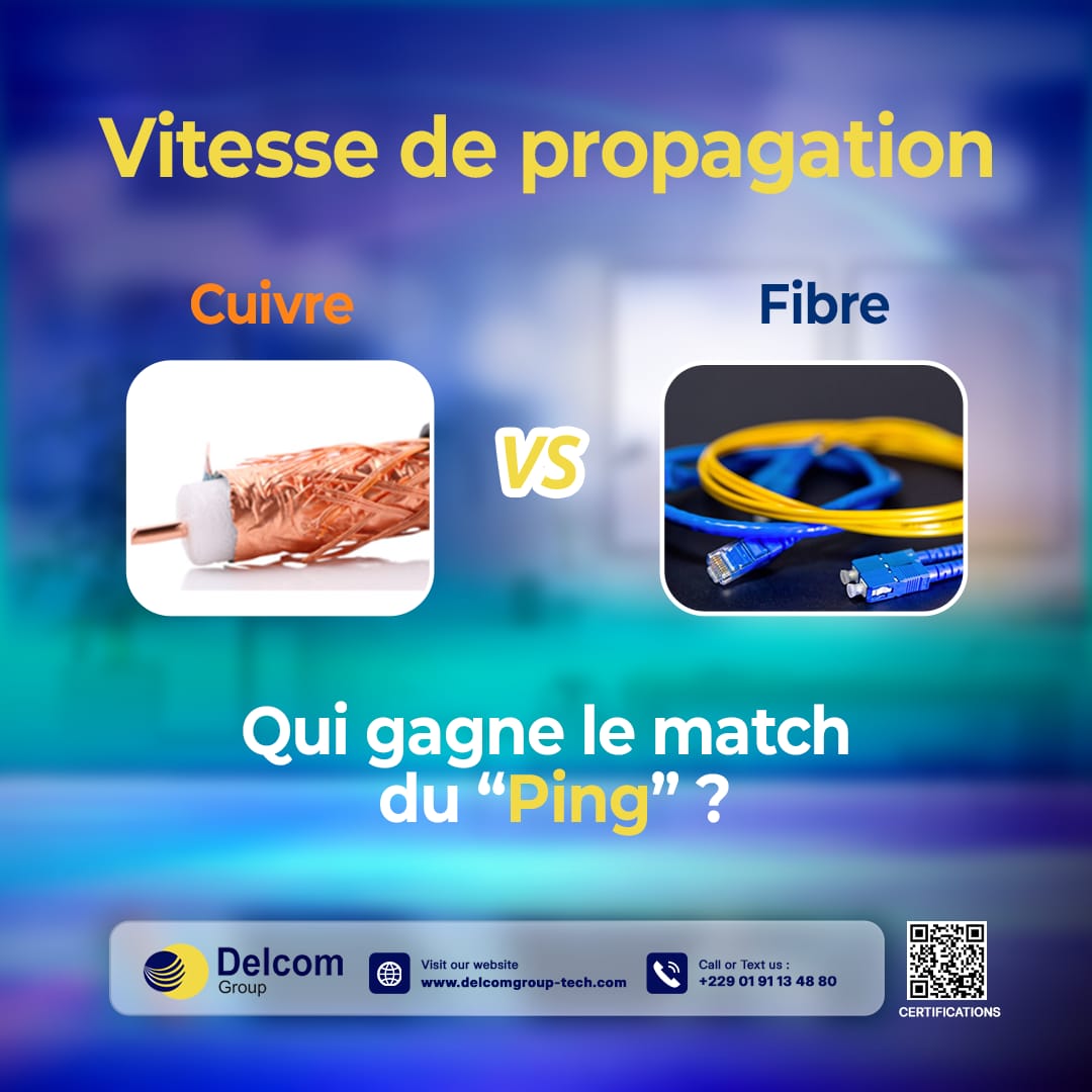 Fibre vs Cuivre : Qui gagne vraiment le match du “Ping” ?
