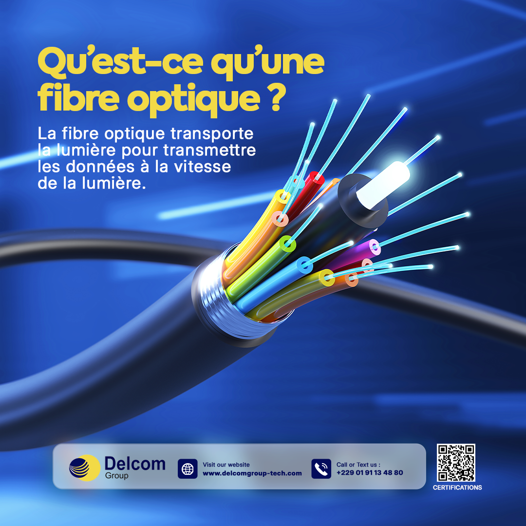 Qu’est-ce que la fibre optique ? Définition, fonctionnement et principes